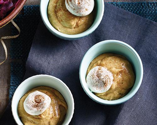 Pumpkin-Vanilla Pudding
