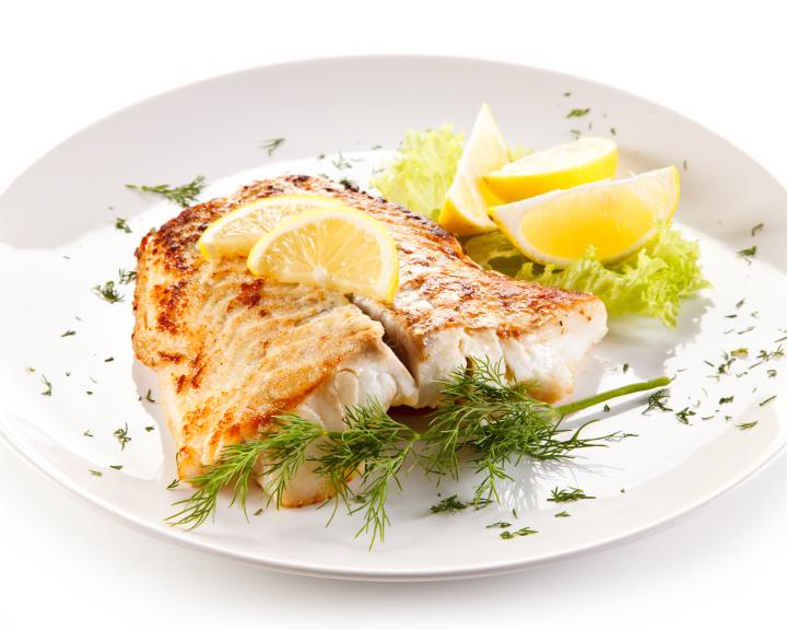 Fish Fillets with Lemon Parsley Topping