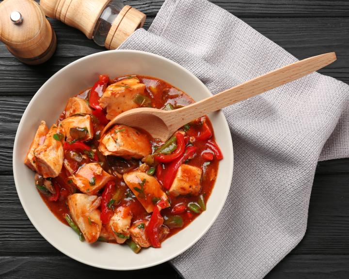 Crock Pot Chicken Cacciatore