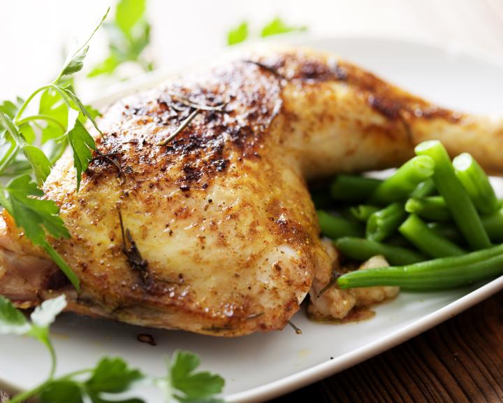 Oven- Barbecued Chicken