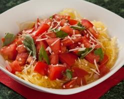 Spaghetti Squash with Light Marinara Sauce