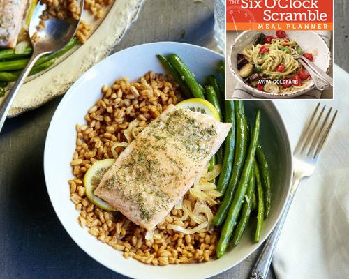 Succulent Salmon With Caramelized Onions