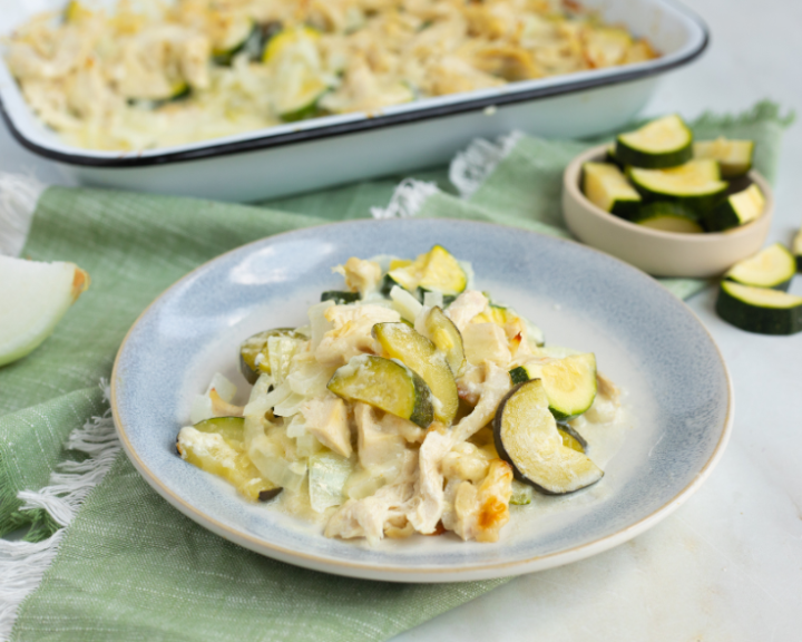 Low Carb Chicken and Zucchini Casserole