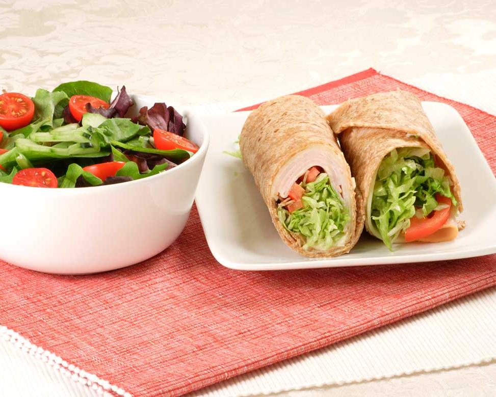 Halal turkey avocado wrap tortilla 3 minute no-cook quick breakfast